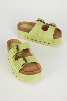 Intentionally Blank Cooper-2 Platform Slide Sandals