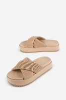 Intentionally Blank Sylvie Platform Slide Sandals