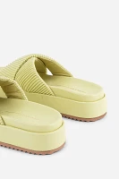 Intentionally Blank Sylvie Platform Slide Sandals