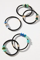 Mixed Beaded Hair Ties