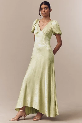 Mare Jacquard Linen Blend Dress