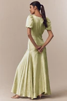 Mare Jacquard Linen Blend Dress