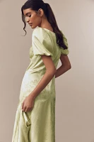 Mare Jacquard Linen Blend Dress
