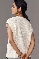 Maeve Cable-Knit Sweater Vest