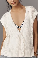 Maeve Cable-Knit Sweater Vest