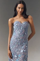 Helsi Francine Strapless Sweetheart 3D Embellished Midi Dress