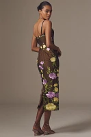 Helsi Gemma Sleeveless 3D Floral Midi Dress