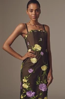 Helsi Gemma Sleeveless 3D Floral Midi Dress