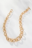 By Anthropologie Nautical Chain Link Necklace