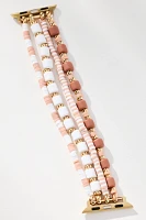 Posh Tech Emily Elastic Beaded Apple Watch Band