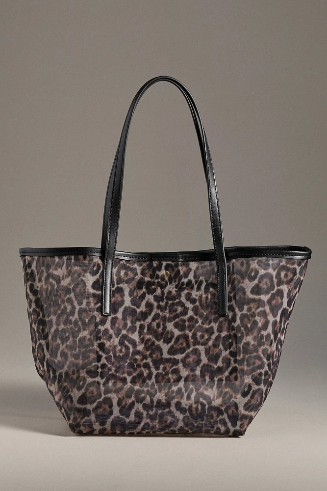 By Anthropologie Small Mesh Tote