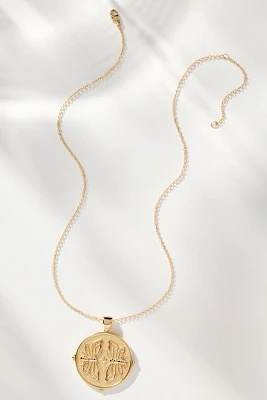 Jane Win Sisters Forever Original Pendant Coin Necklace