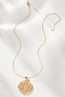 Jane Win Sisters Forever Original Pendant Coin Necklace