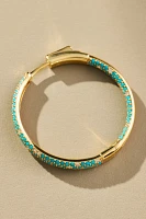 Nickho Rey Sport Tire Hoop Earrings