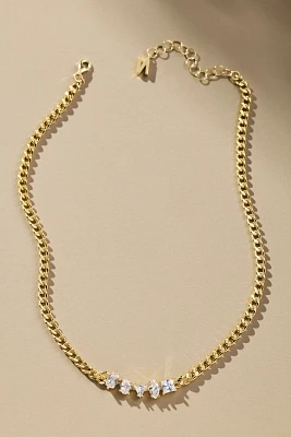 Nickho Rey Carrie Crystal Link Necklace