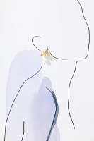 Georgie Quinn Fiore Perla Flower Drop Earrings