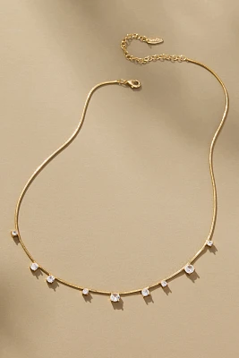 Colorful Crystal Short Necklace