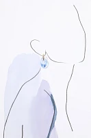 Lucite Huggie Hoop Earrings