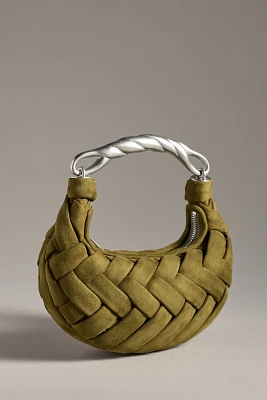 JW PEI Orla Woven Faux-Suede Handbag