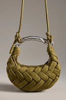JW PEI Orla Woven Faux-Suede Handbag