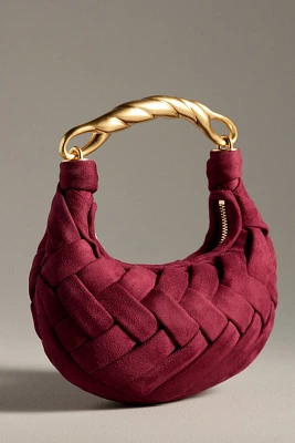 JW PEI Orla Woven Faux-Suede Handbag