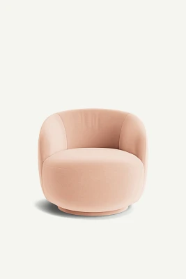 Cosette Velvet Swivel Chair