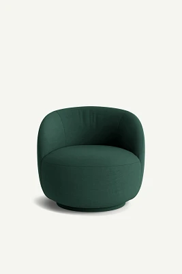 Cosette Linen Swivel Chair