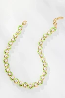 Logan Tay Paracord Pavé Chain Necklace