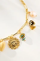 Logan Tay Retro Charm Necklace