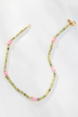Logan Tay Fish Beaded Necklace