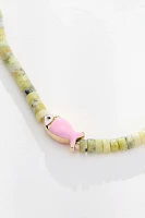 Logan Tay Fish Beaded Necklace