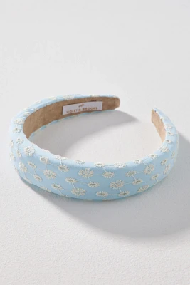 Violet & Brooks Toile Puff Headband