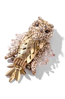 Deepa Gurnani Tawny Owl Brooch