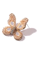Deepa Gurnani Echo Butterfly Post Earrings