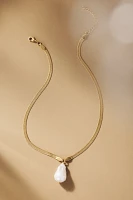 Shyla Serpentine Pearl Pendant Necklace