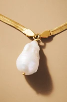 Shyla Serpentine Pearl Pendant Necklace