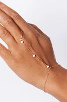 Set & Stones Bobbi Pearl Hand Chain