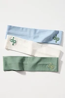 Daily Practice Jersey Stretch Headbands, Set of 3