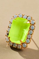 The Pink Reef Neon Gem Stud Earrings