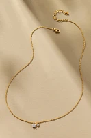 Delicate Floral Charm Necklace