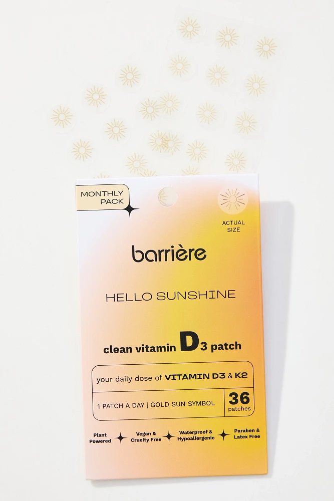 Barrière Hello Sunshine Vitamin D Patch Set