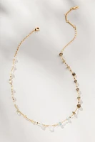 Multi Beaded Short Necklace