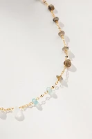 Multi Beaded Short Necklace