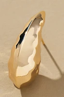 The Petra Drop Earrings: Hammered Edition