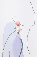 By Anthropologie Shell Charm Earrings