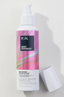 IGK Best Interest Deep Repair Air Dry Styler