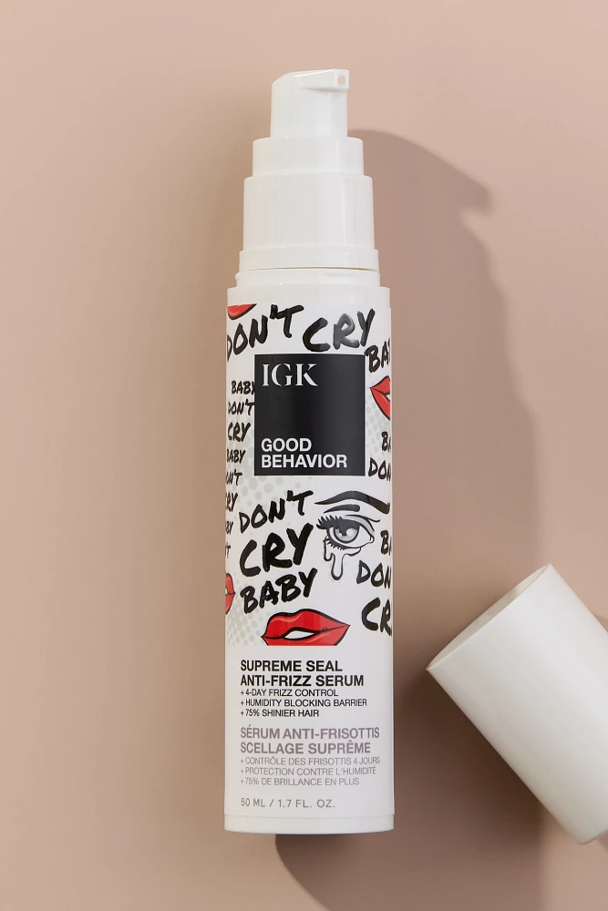 IGK Good Behavior Supreme Seal Anti-Frizz Serum