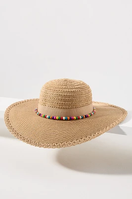 San Diego Hat Co. Fiesta Straw Sun Hat