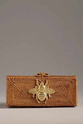 Lisi Lerch Colette Handwoven Straw Clutch