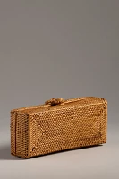 Lisi Lerch Colette Handwoven Straw Clutch